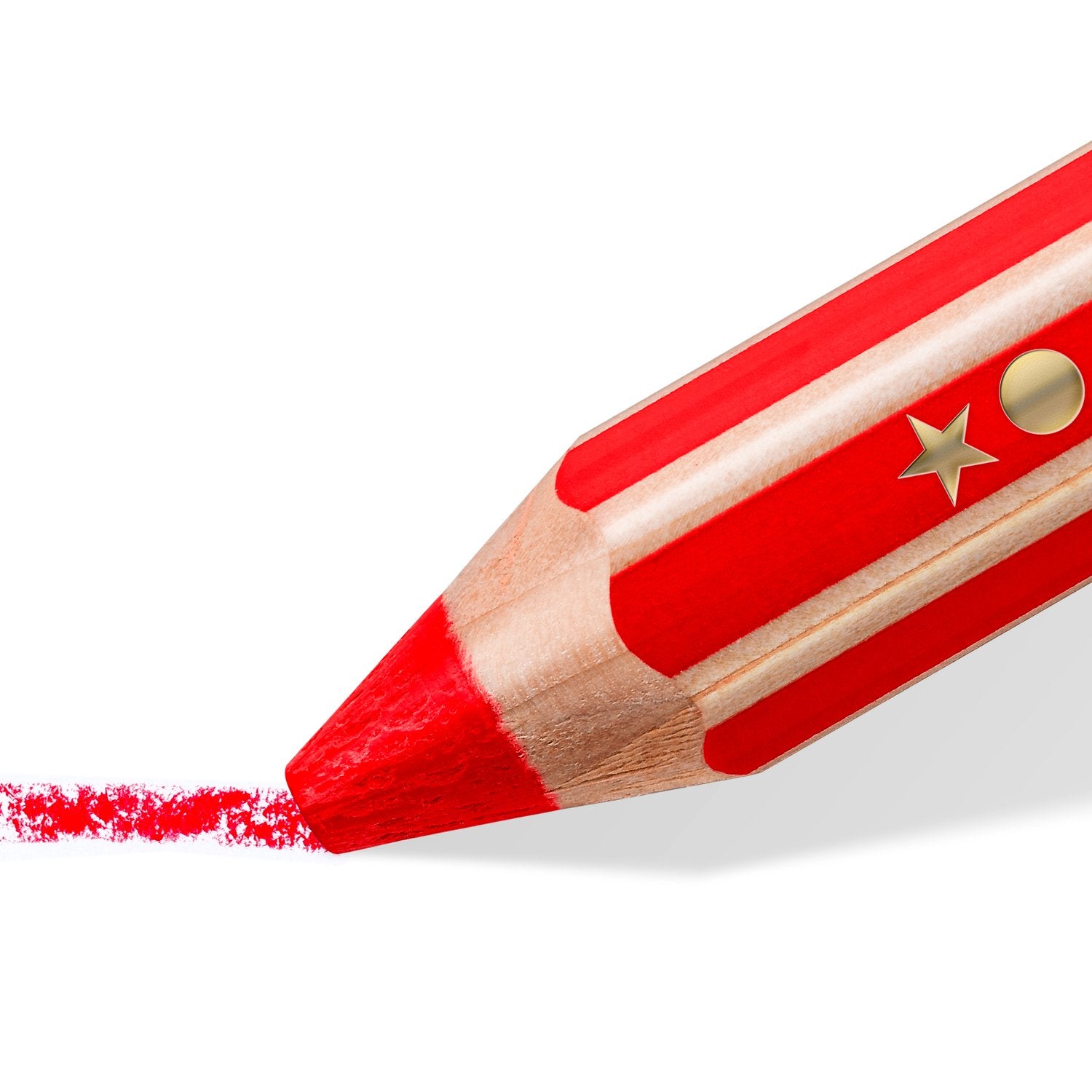 Staedtler Färgblyertspenna Noris Junior Knubbis 3-i-1 12/fp