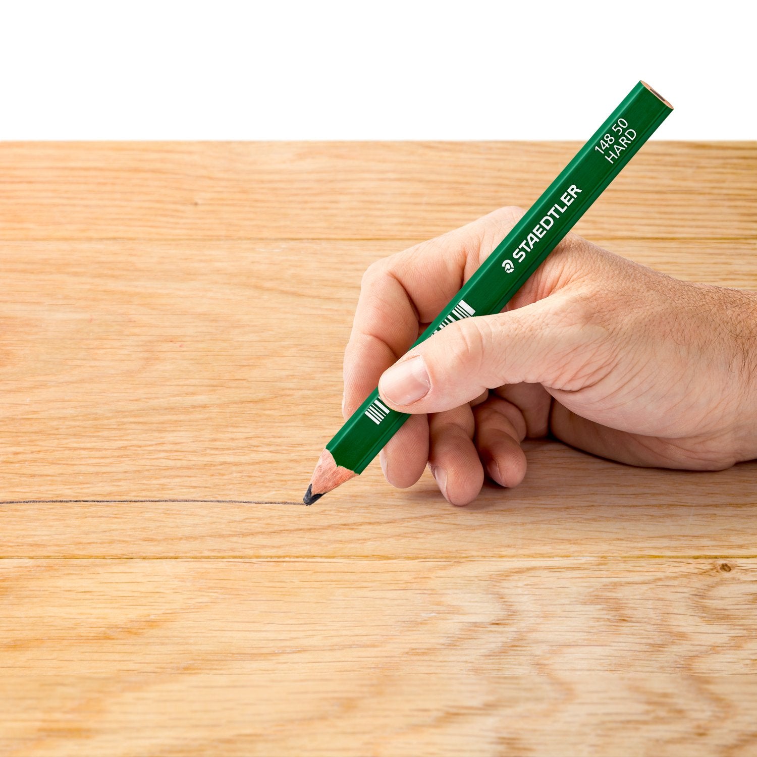 Staedtler Snickarpenna Hård 6-Kantig 17,5 cm 12/fp