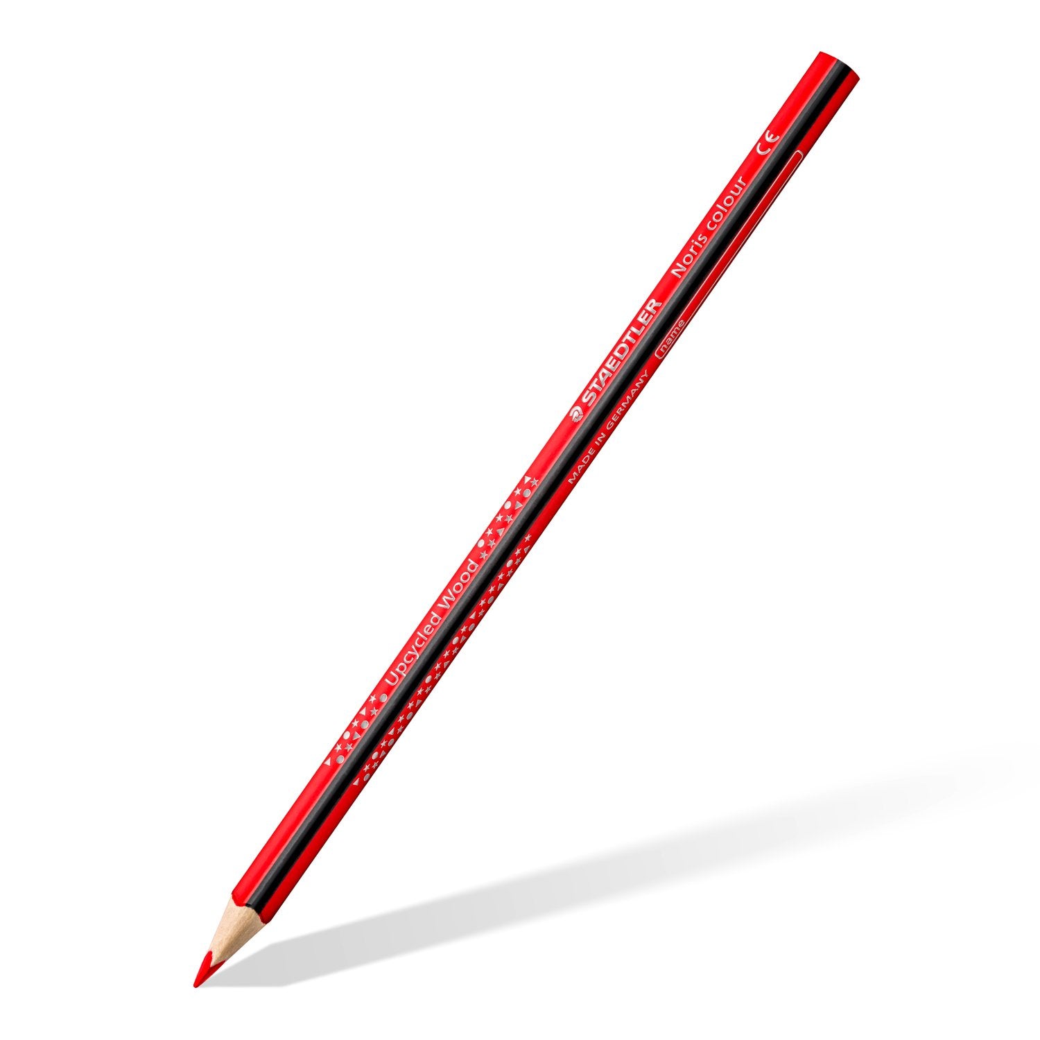 Staedtler Färgblyertspenna Noris Upcycled Wood Trekantig 12/fp