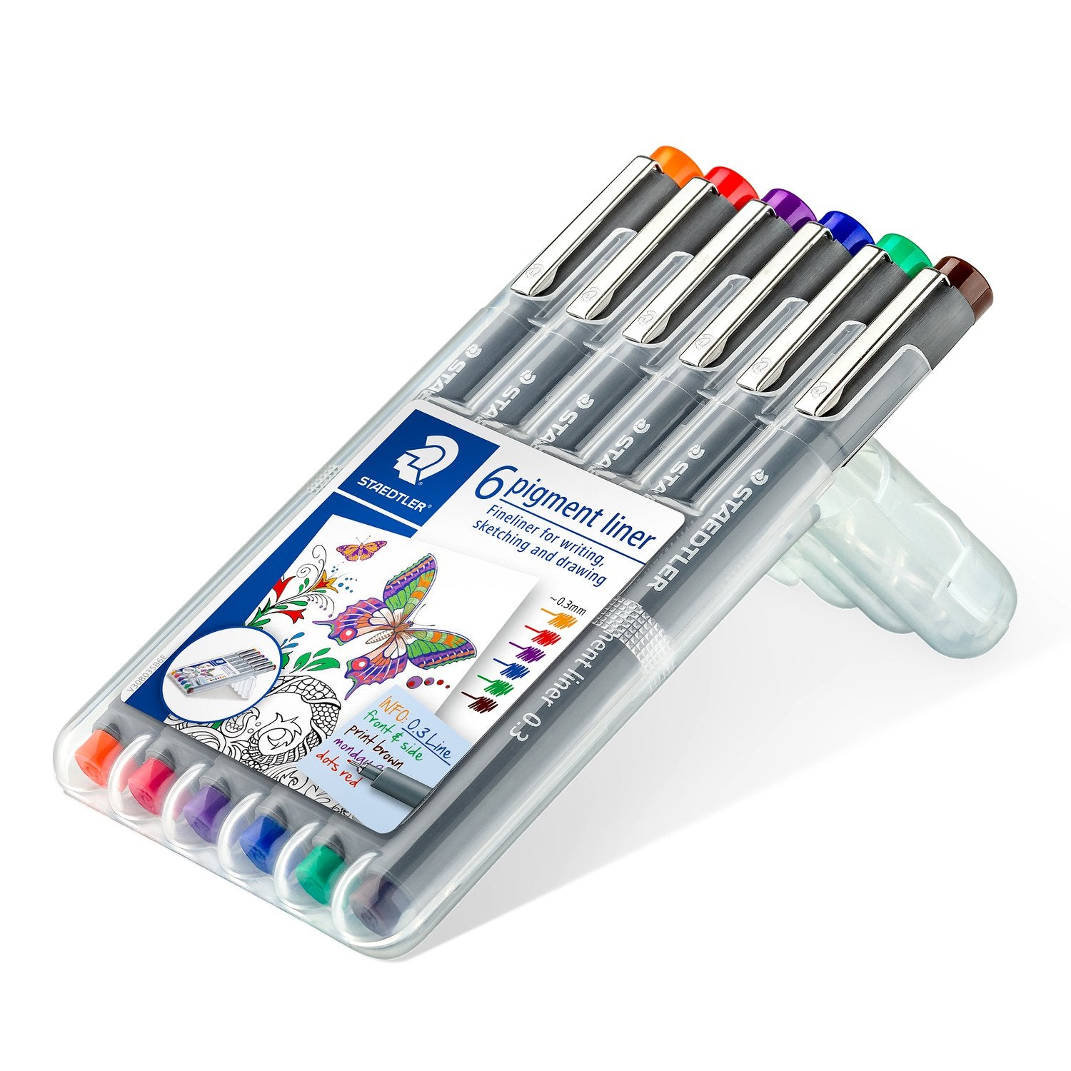 Staedtler Fineliner Pigment 0.3 6/fp