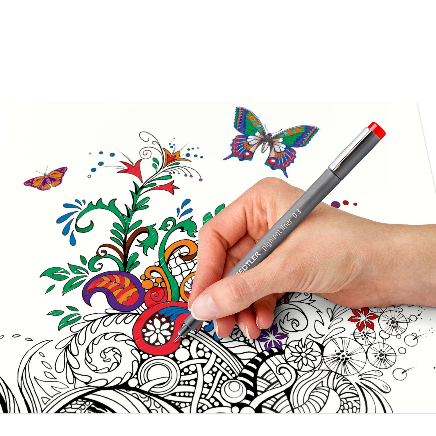 Staedtler Fineliner Pigment 0.3 6/fp