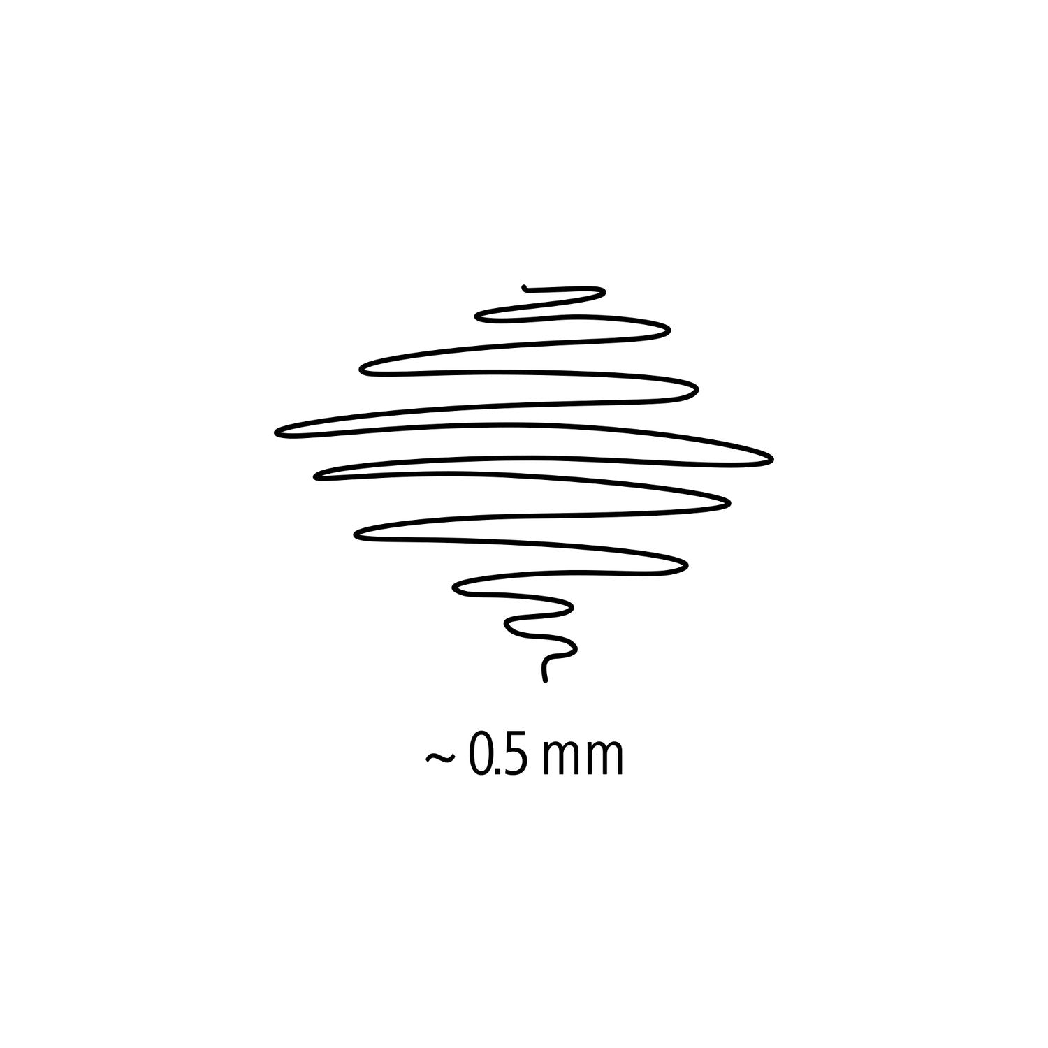 Staedtler Fineliner Pigment Liner 0.5mm ass 6/fp