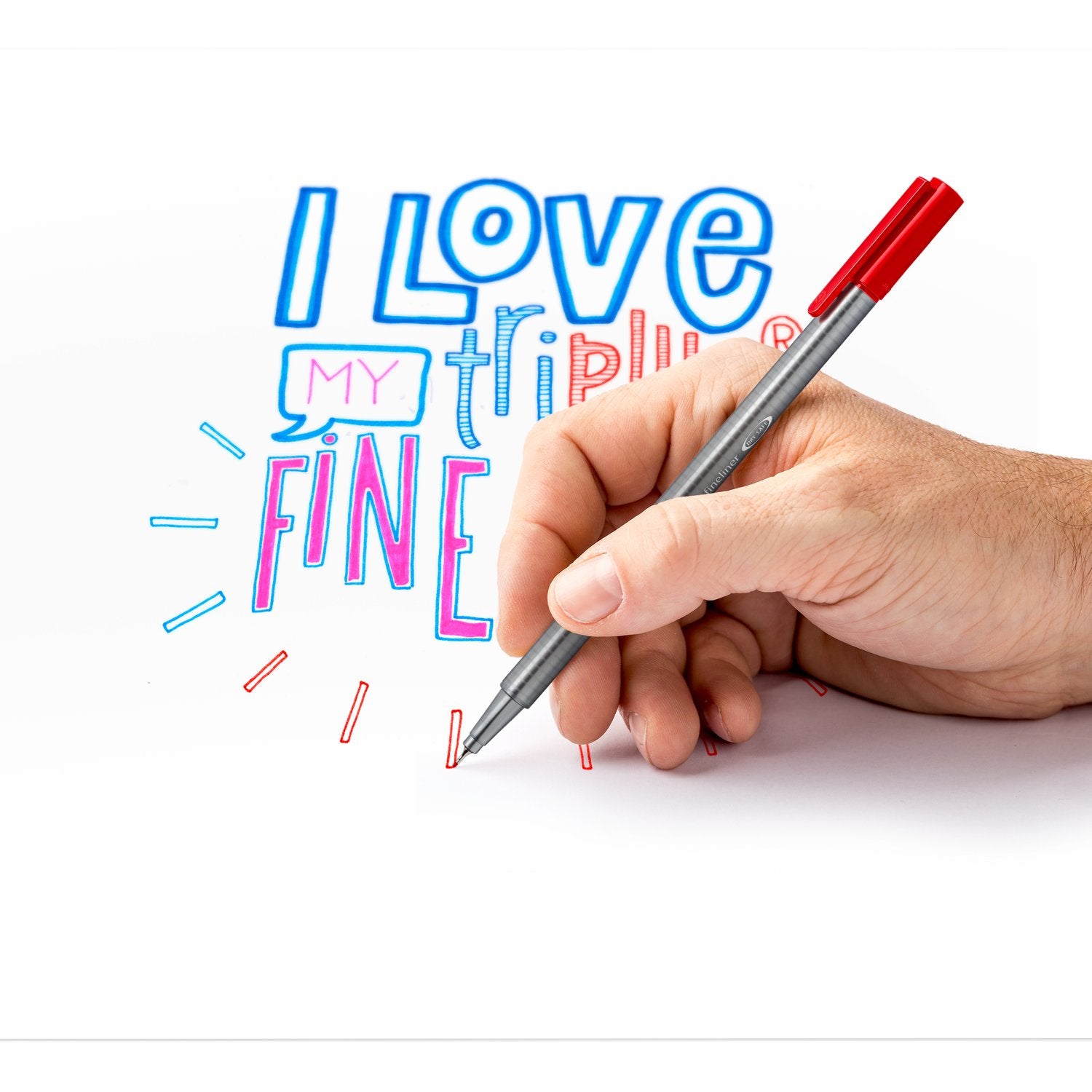 Staedtler Triplus Fineliner Pastell 6/fp