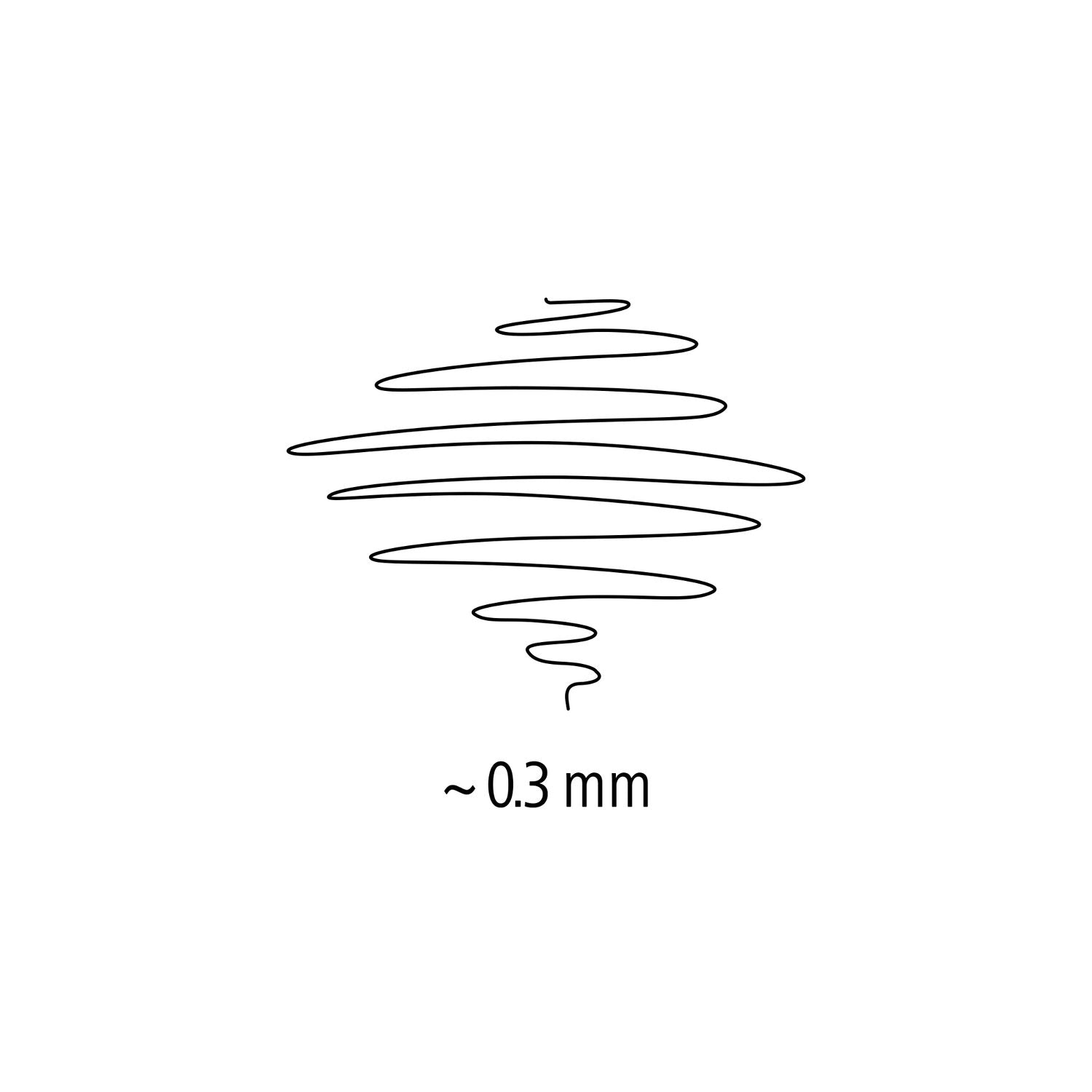 Staedtler Fineliner Triplus 0.3mm Aquablå 10/fp