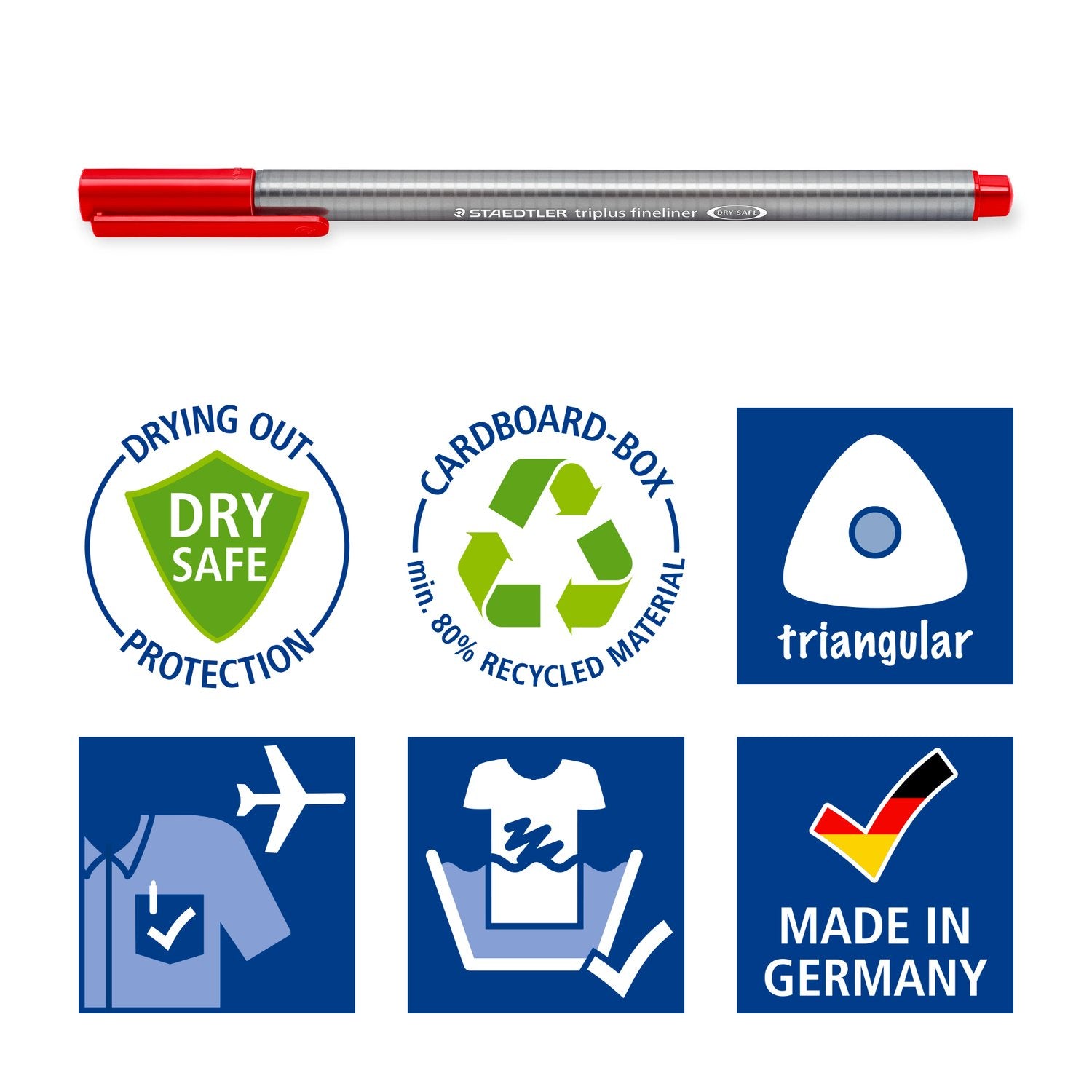 Staedtler Fiberpenna Triplus 0.3mm 10/fp