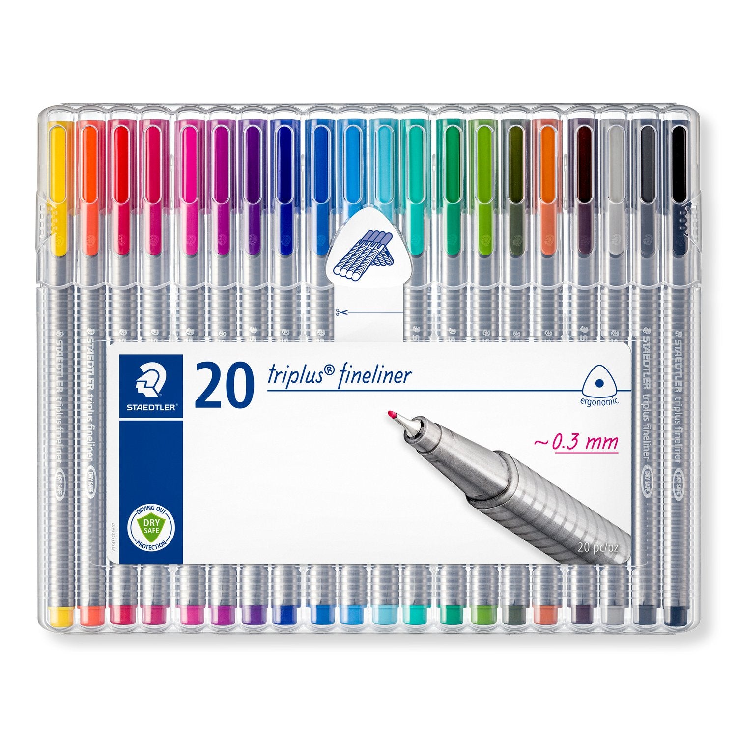 Staedtler Fiberpenna Triplus 0.3mm 20/fp