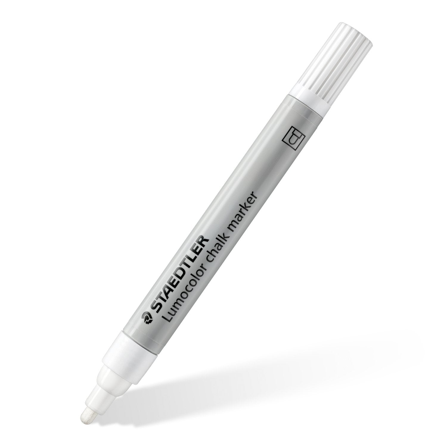 Staedtler Lumocolor Krita Marker Vit 10/fp