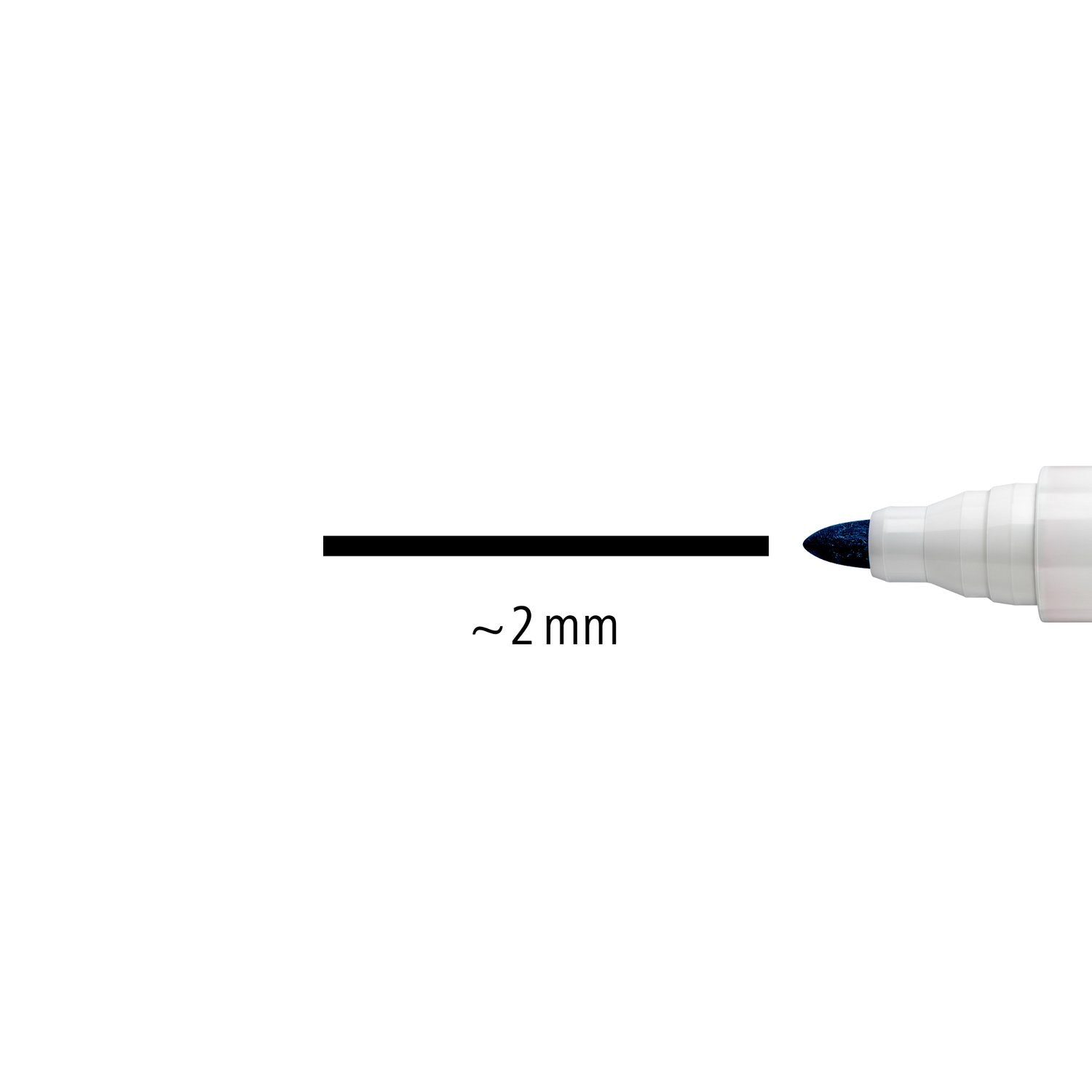 Staedtler WB-Penna Lumocolor Konisk 2mm Blå 10/fp
