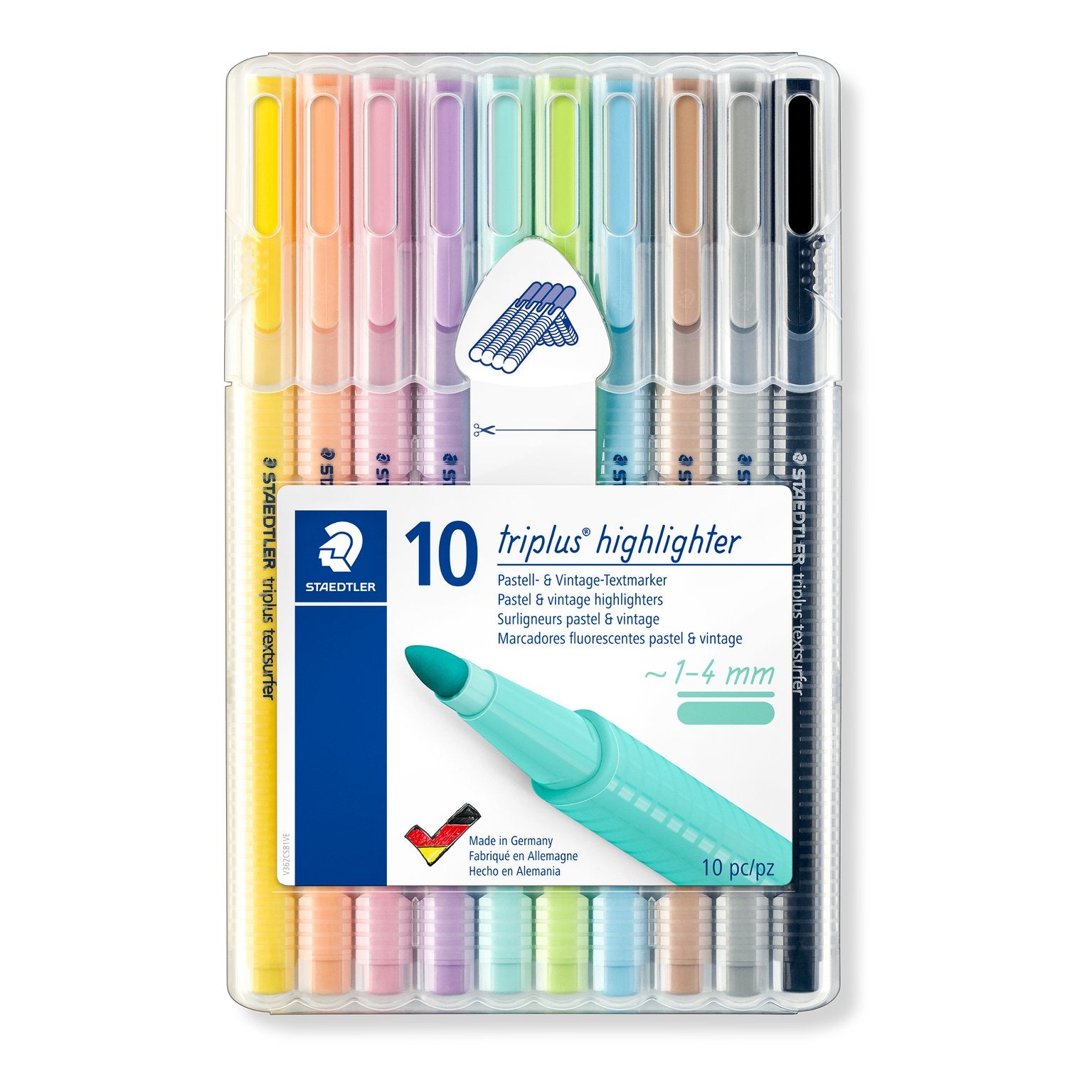 Staedtler Överstrykningspenna Textsurfer Triplus Pastel 10/fp