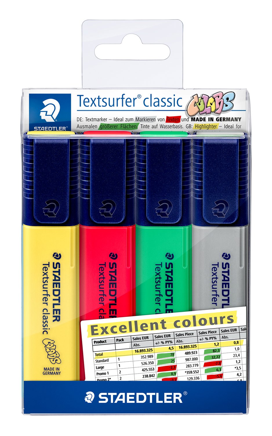 Staedtler Överstrykningspenna Textsurfer Excel 4/fp