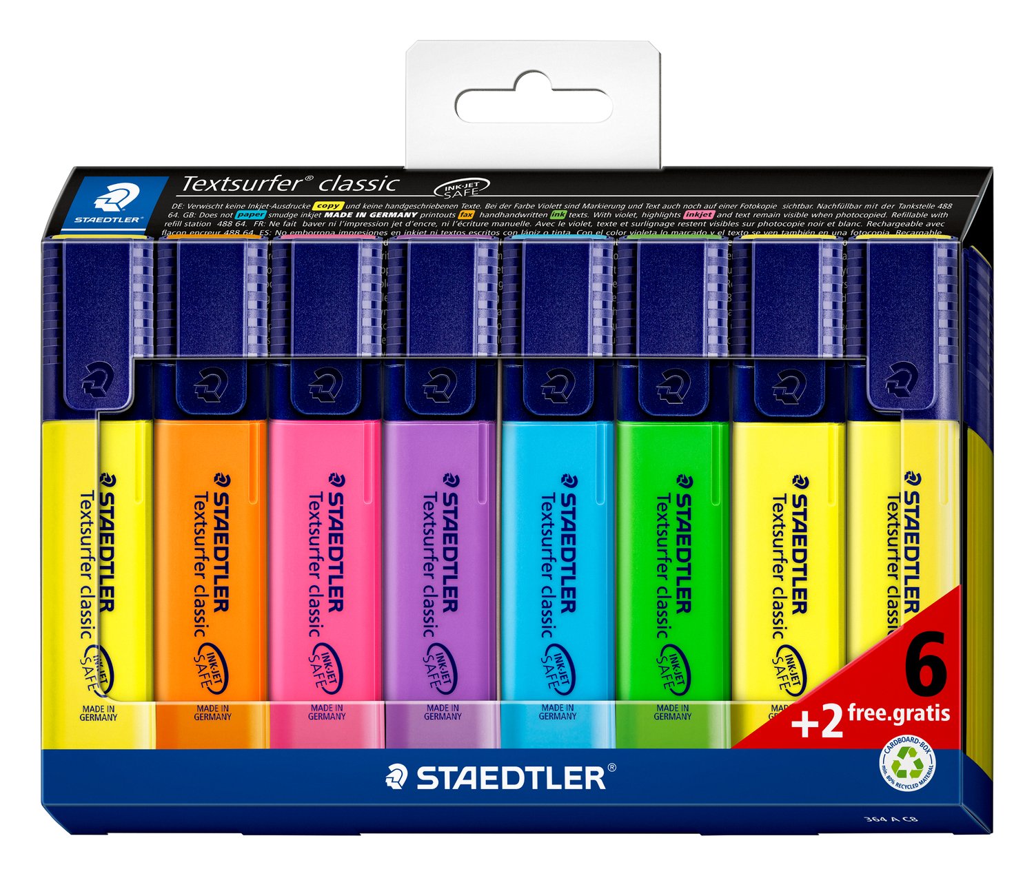 Staedtler Överstrykningspenna Textsurfer Classic 364 8/fp