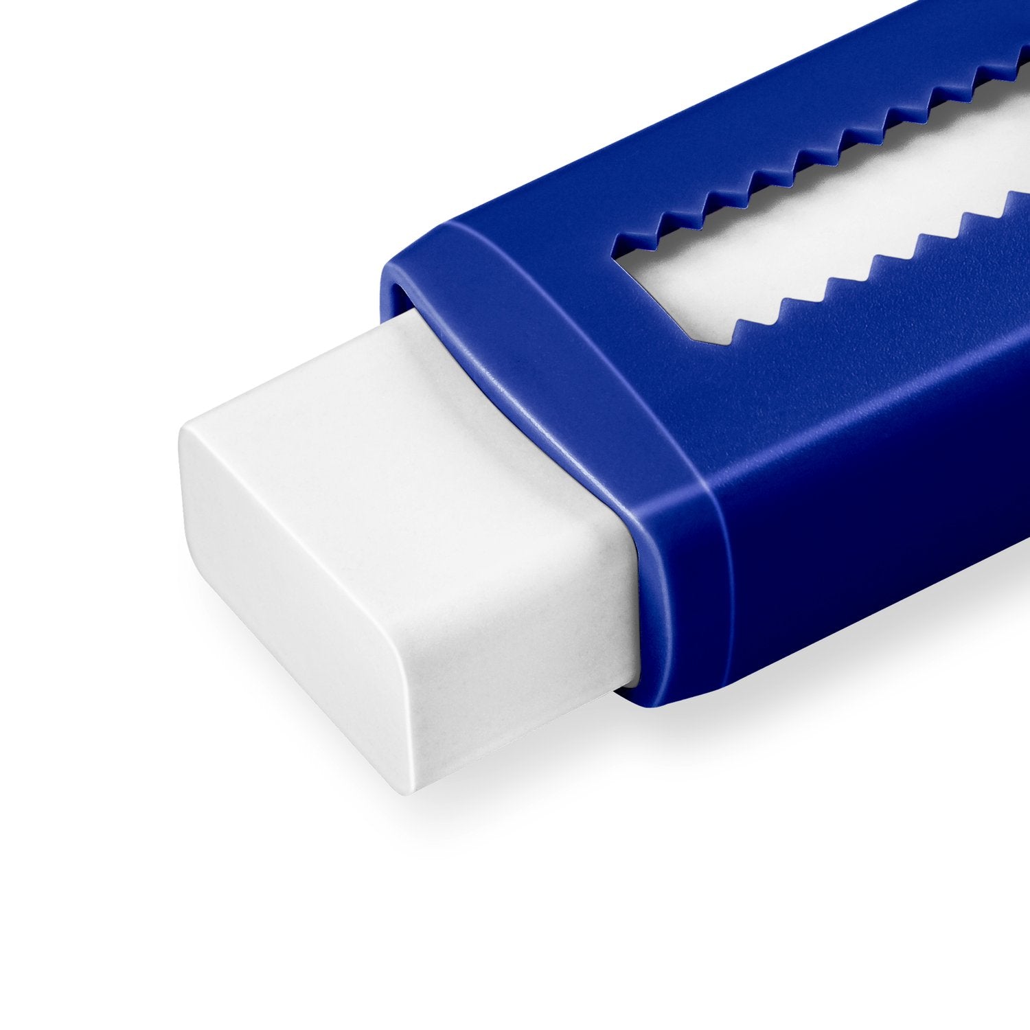 Staedtler Suddgummi PVC-fritt Med Frammatningsfunktion Blå/Vit 12/fp