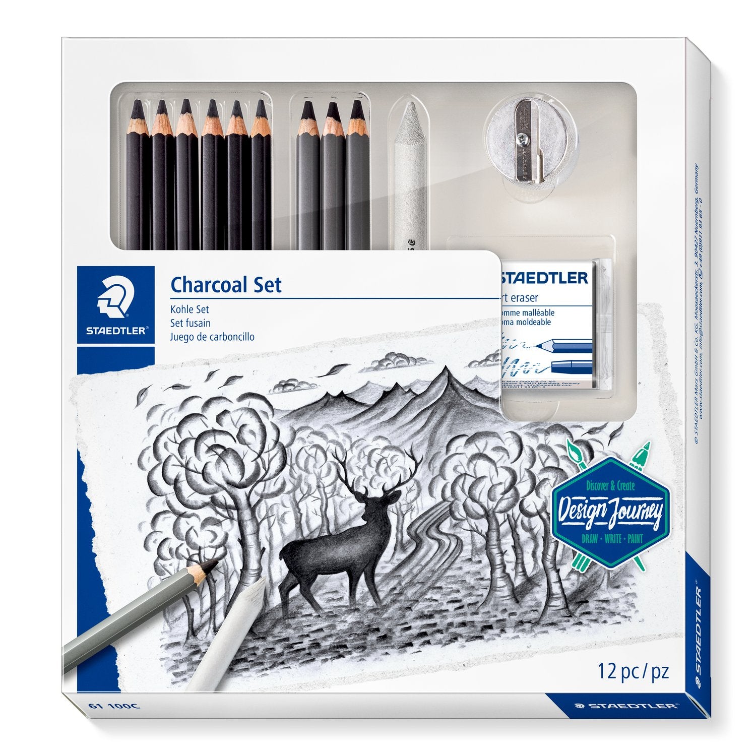Staedtler Skisset Kol 12/fp