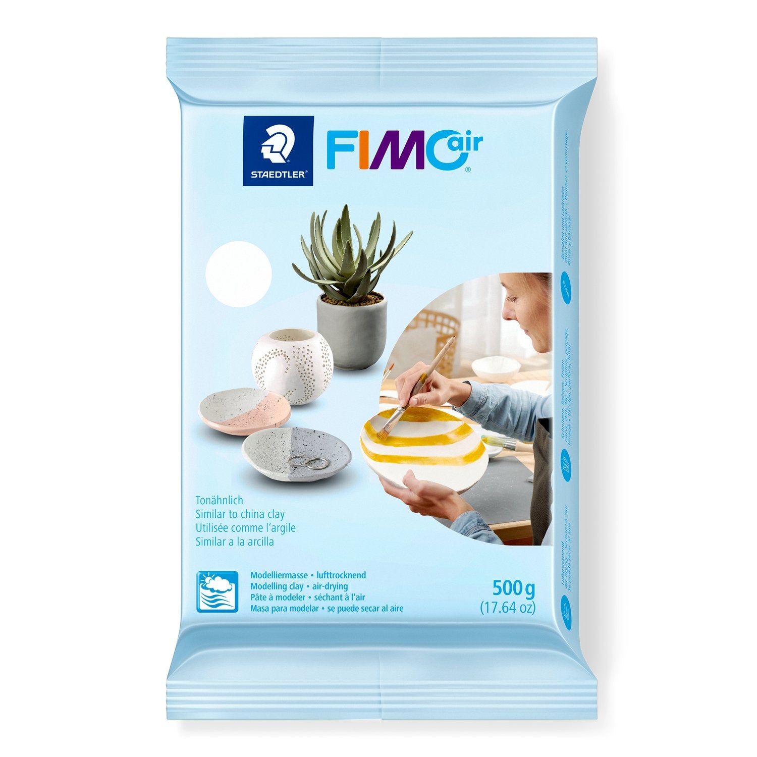 Staedtler Modellera FIMO Air 500g Vit