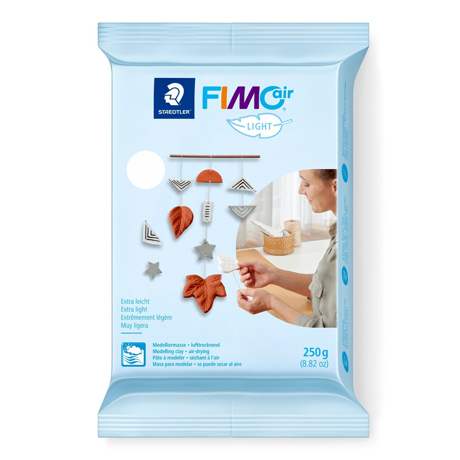 Staedtler Modellera Fimo Air Light 250 g Vit