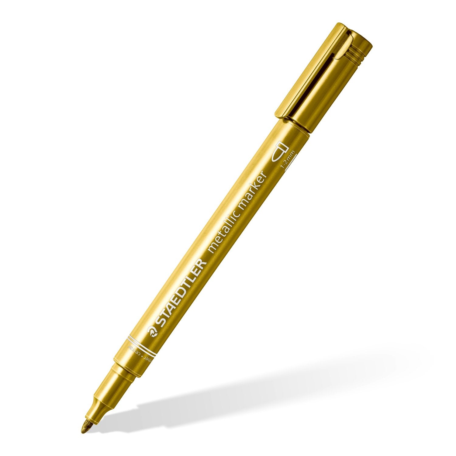 Staedtler Metallic Marker Set Guld/Silver/Vit 3/fp
