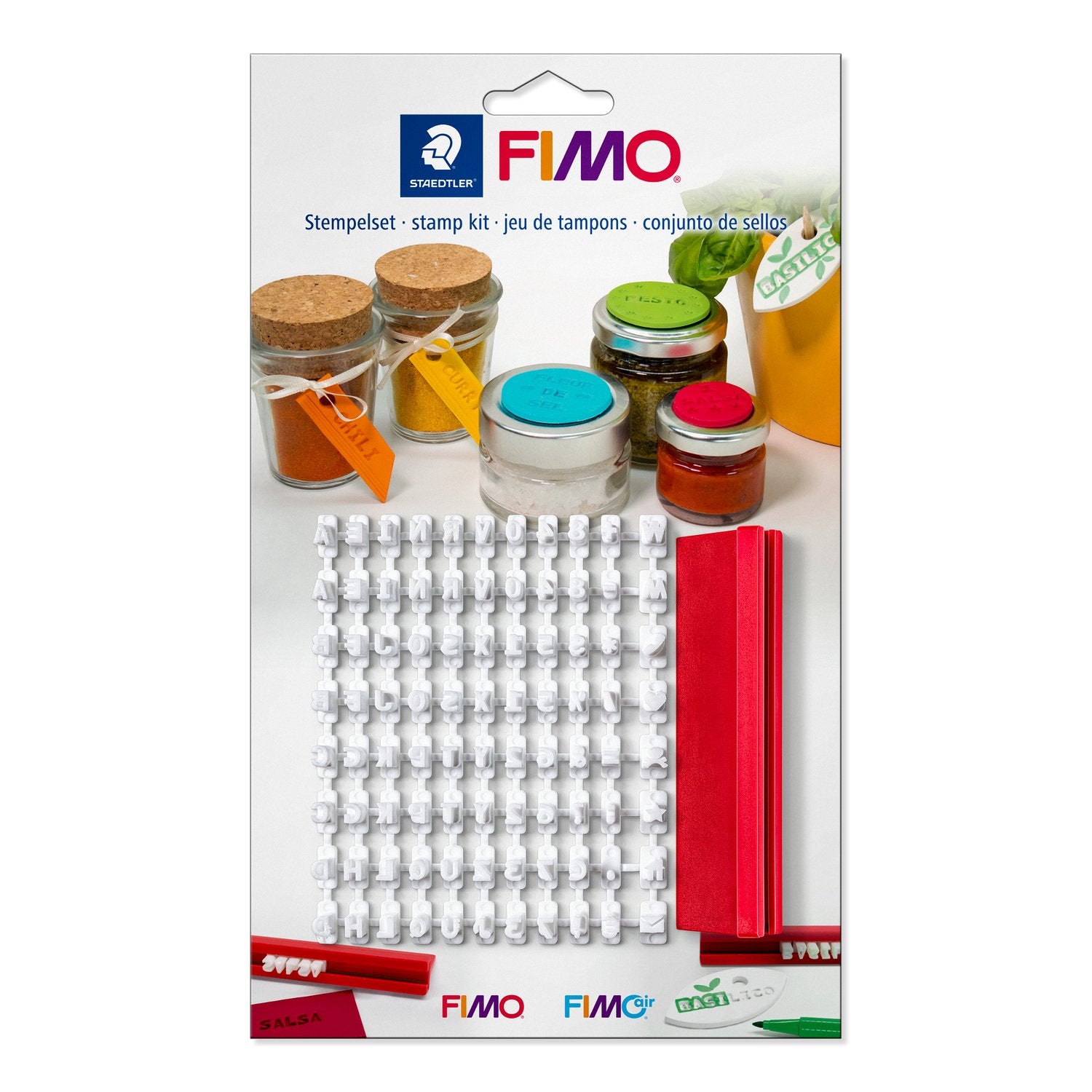 Staedtler Stämpelkit FIMO A-Z 0-9
