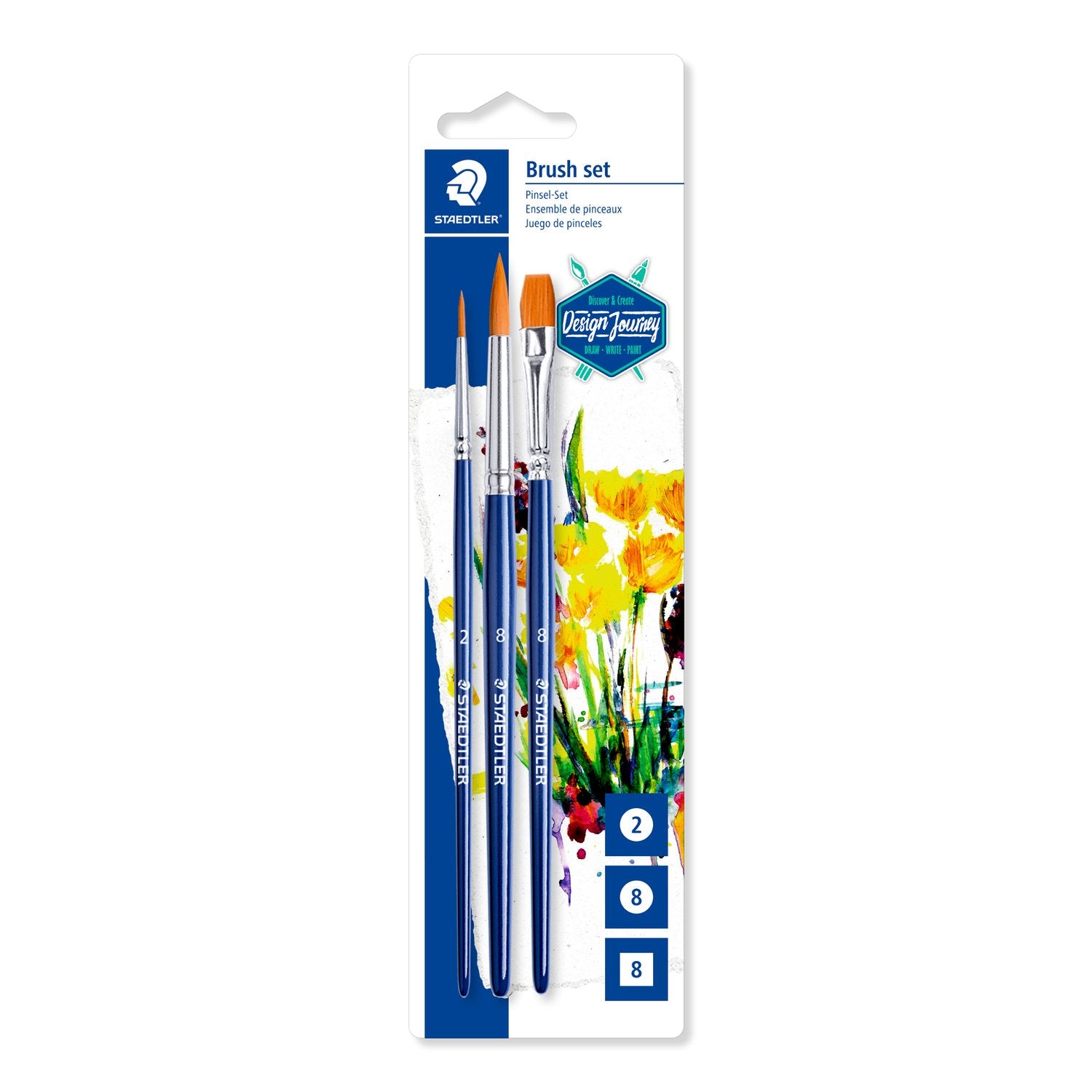 Staedtler Penselset, 3-pack