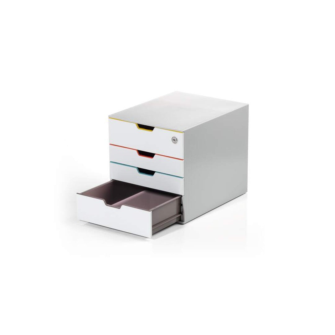 Durable Blankettbox Varicolor 4 Safe vit
