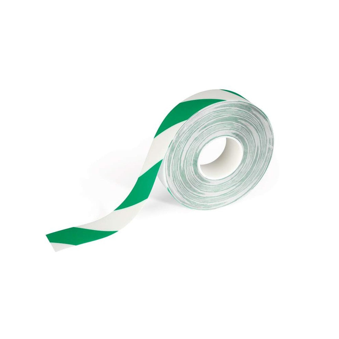 Durable Golvmarkering Duraline 30m grön/vit