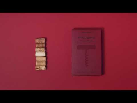 Moleskine Vinbok Passion Journal Bordeaux Röd Large