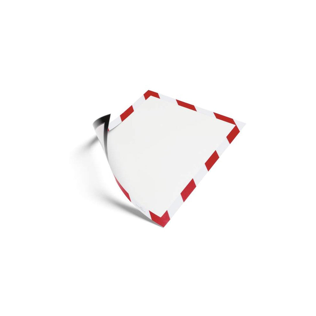 Durable Duraframe A4 Magnet röd/vit
