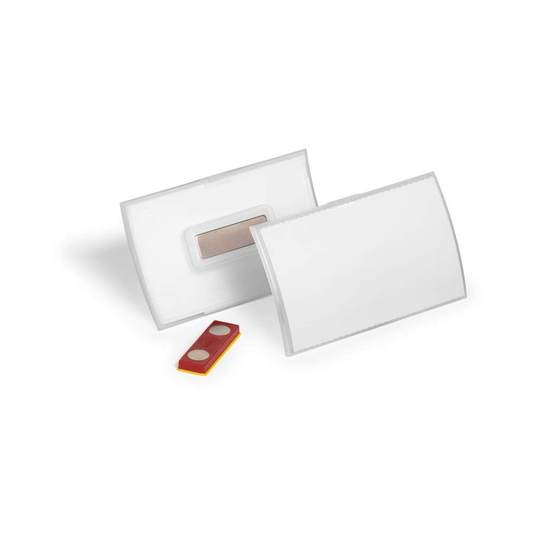 Durable Namnskylt med magnet 54x90 mm 10/fp