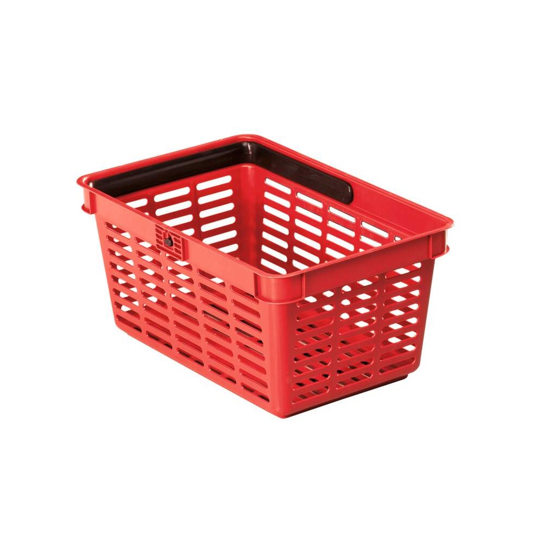 Durable Kundkorg 19 liter röd