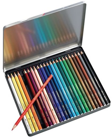 Stabilo Akvarellfärgpennor Aquacolor 24/fp