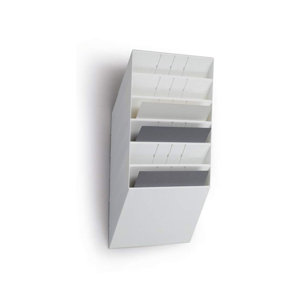 Durable Flexiboxx Blankettfack A4L Vit, 6 Fack