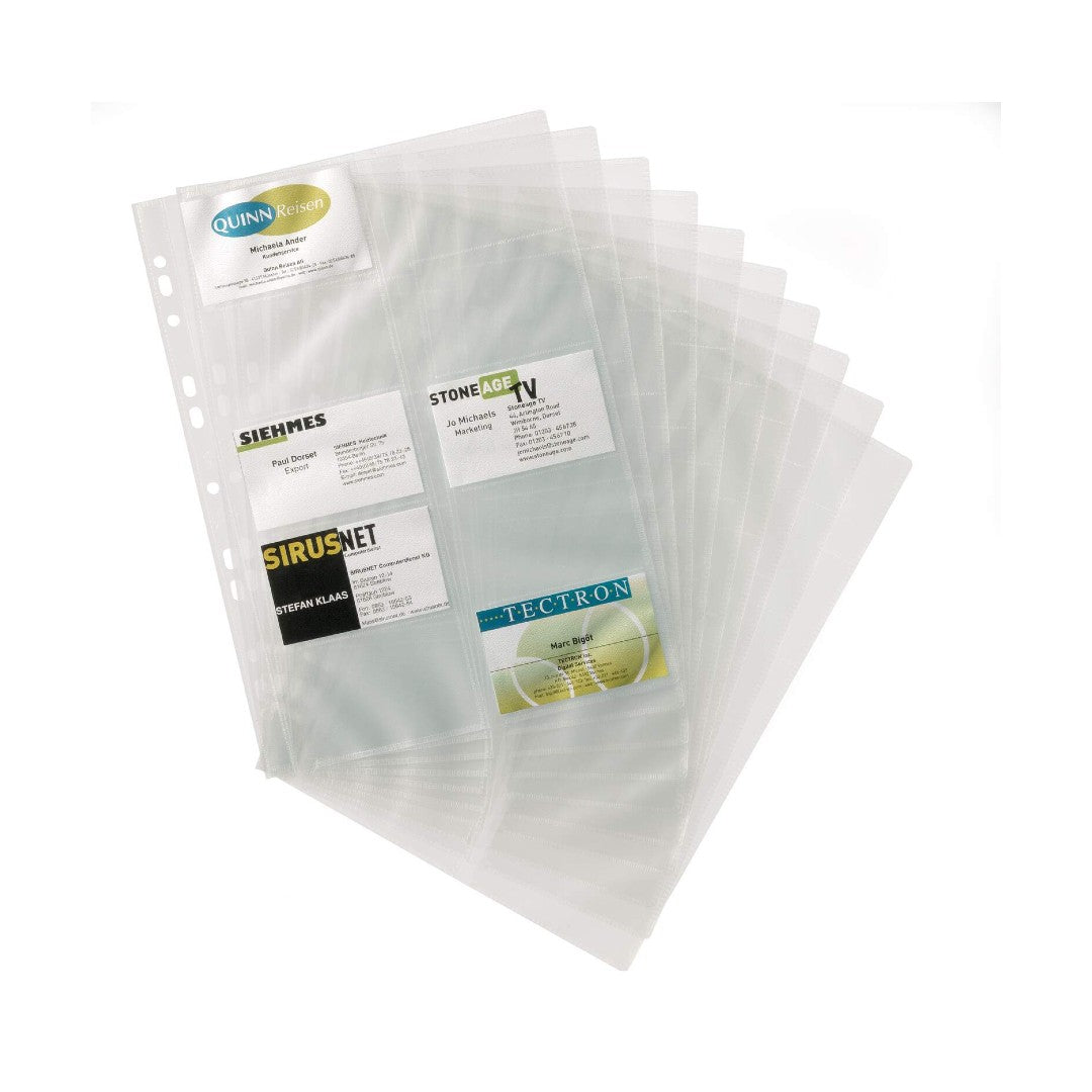 Durable Visitkortsfickor VISIFIX® A4 10/fp