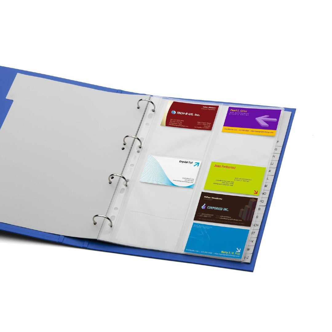 Durable Visitkortsfickor VISIFIX® A4 10/fp
