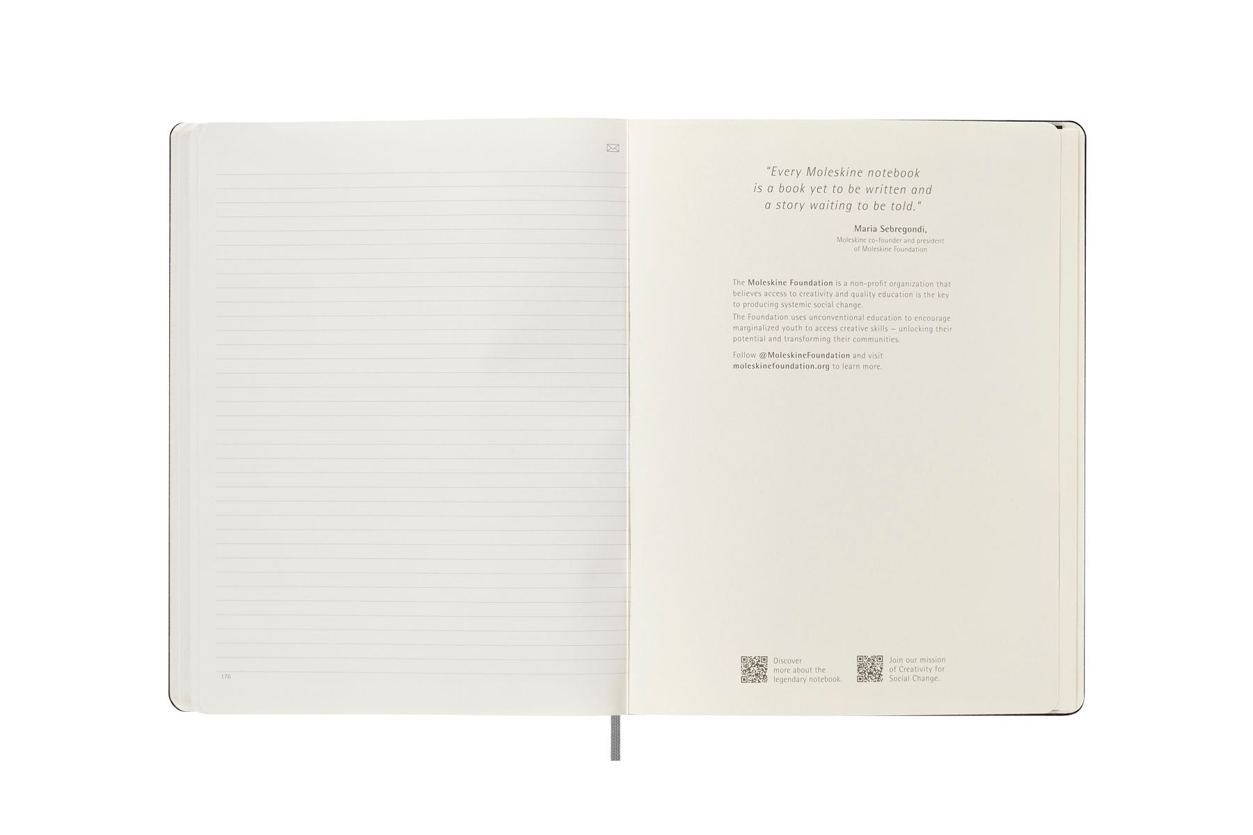 Moleskine+ Smart Anteckningsbok Linjerad XL